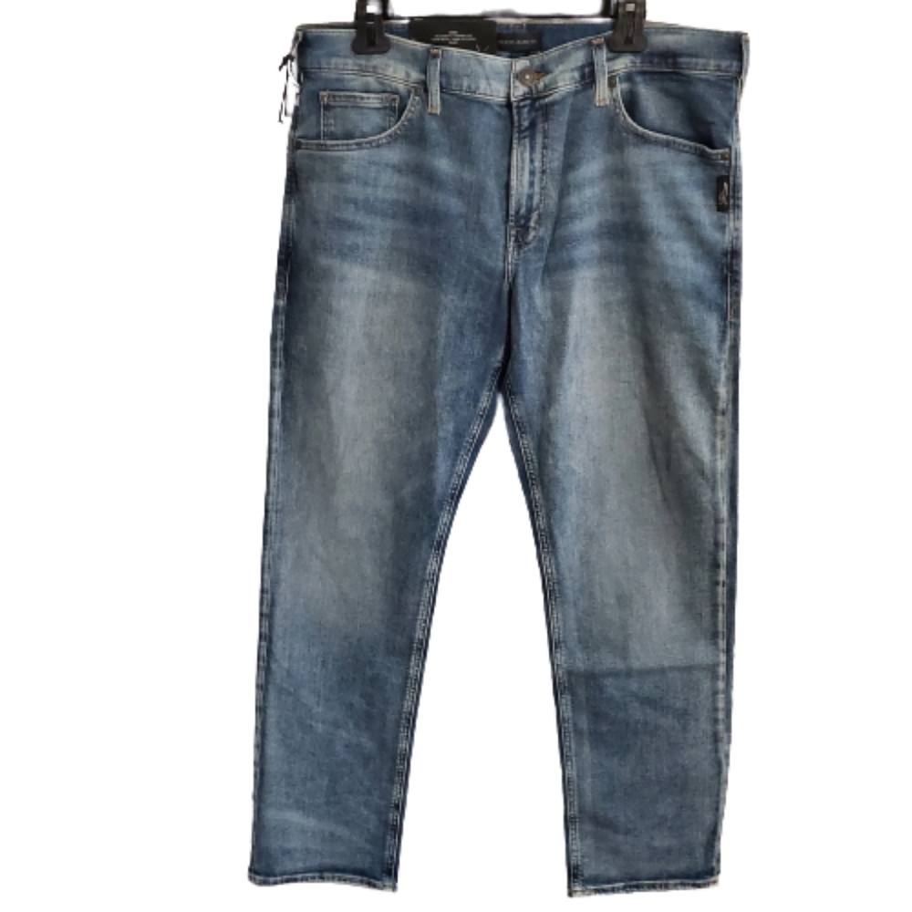 Silver Jeans Allan Classic Fit Slim Leg Jeans - Picture 5 of 7